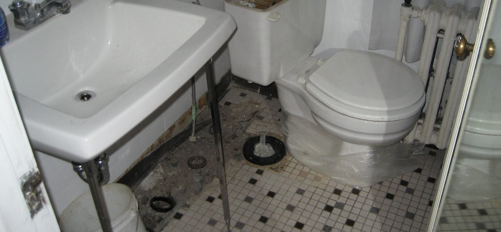 a gross toilet tho